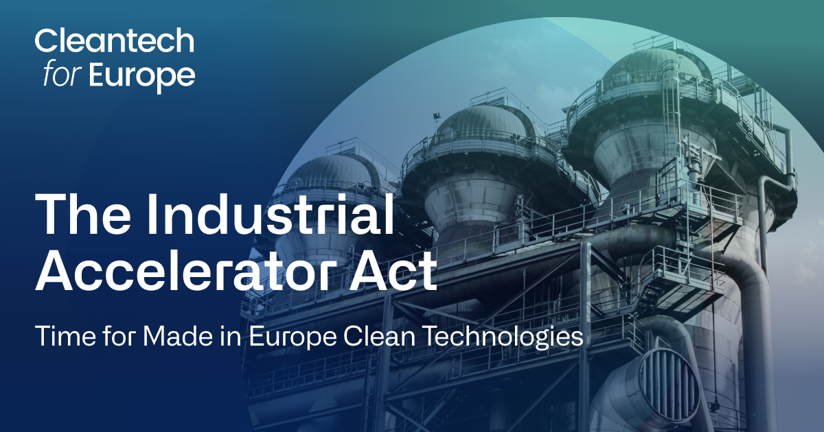 Policy Paper - The Industrial Accelerator Act